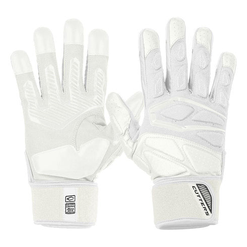 Cutters Force 5.0 Lineman Gloves - White