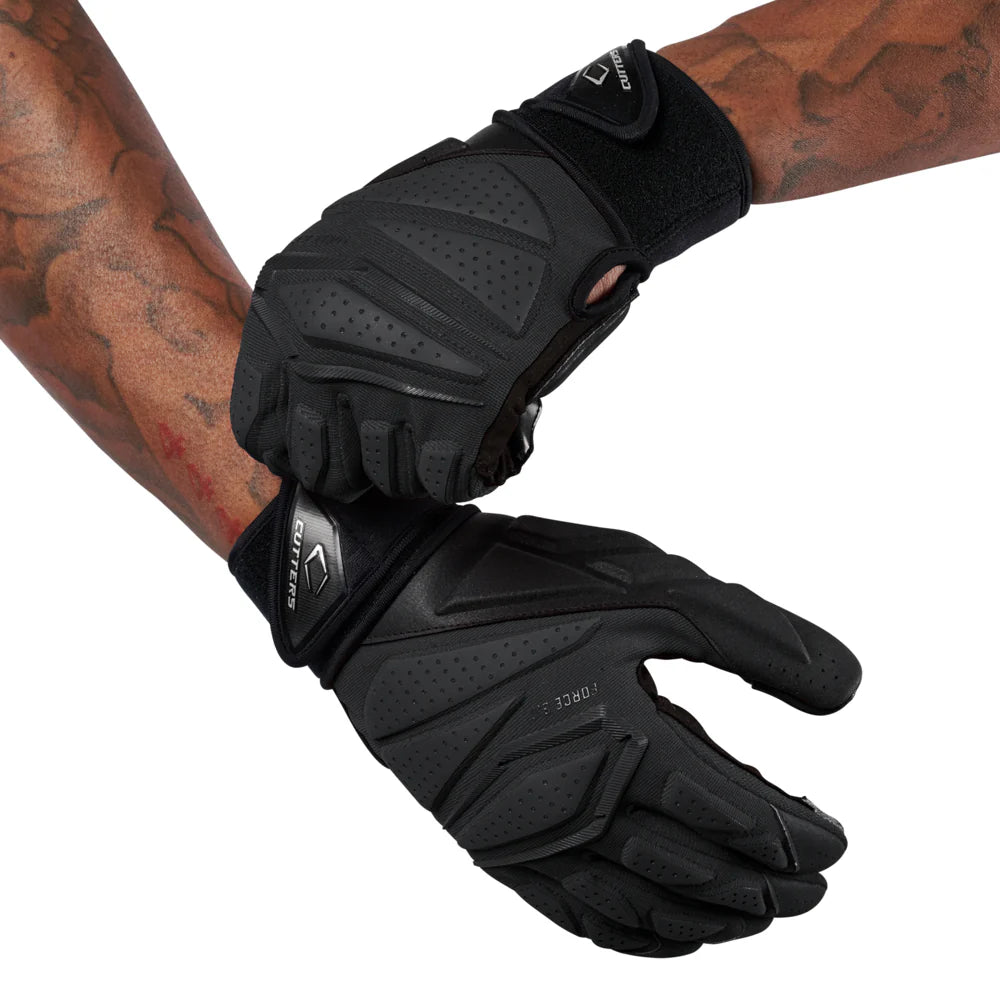 Cutters Force 6.0 Lineman Football Gloves
