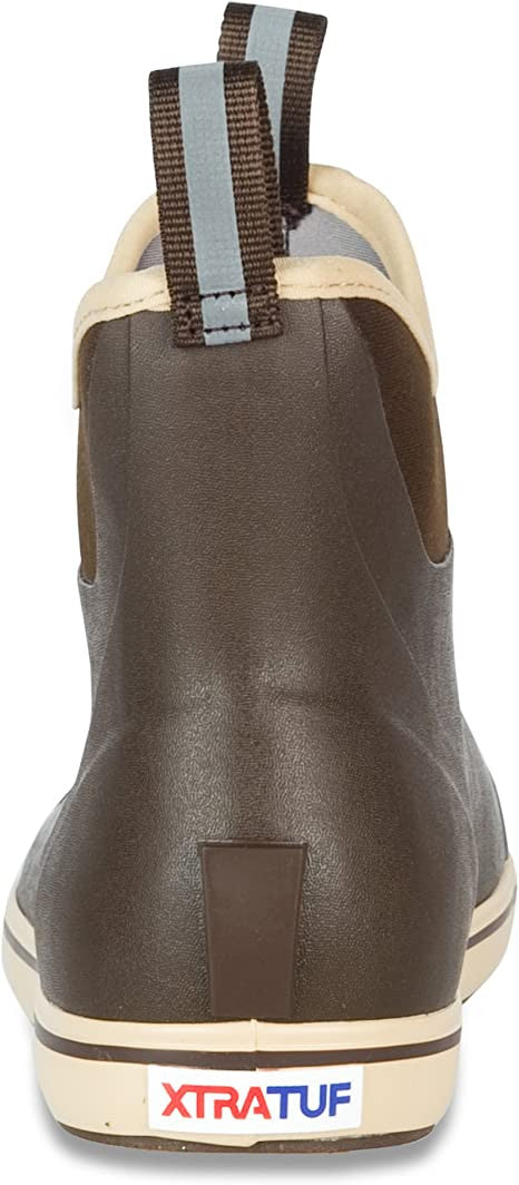 Xtratuf Men's Ankle Deck Boot Chocolate/Tan