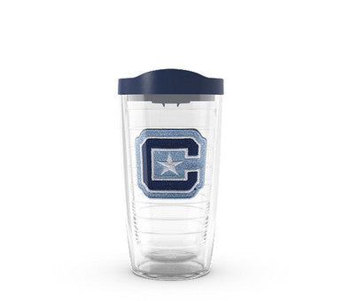 Tervis 16 OZ Citadel Bulldogs Primary Logo Tumbler