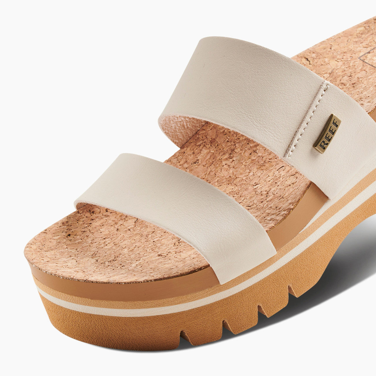 Reef Cushion Vista Higher Women's Platform Sandal - Vintage Tan
