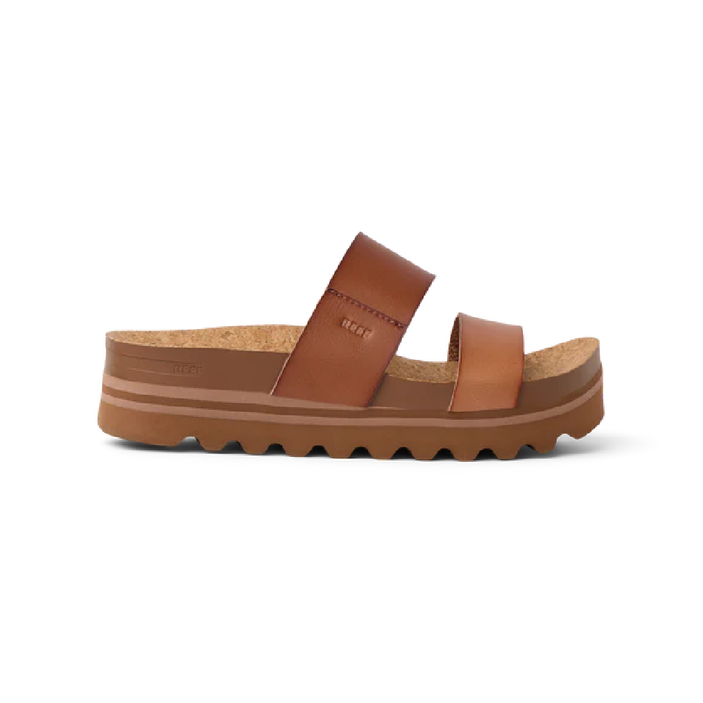 Reef Cushion Vista Hi Women's Platform Sandal - Espresso Duo