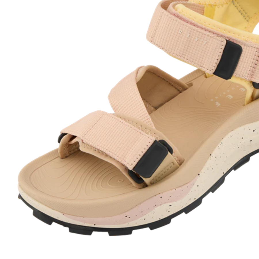 Reef Women's Cross-Shore Sandals in Rose Sand