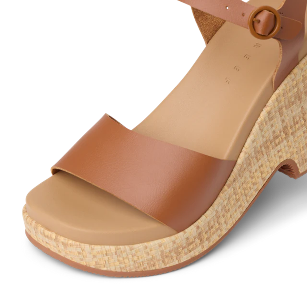 Reef Sunset Sayulita Leather Brown Women's Sandal