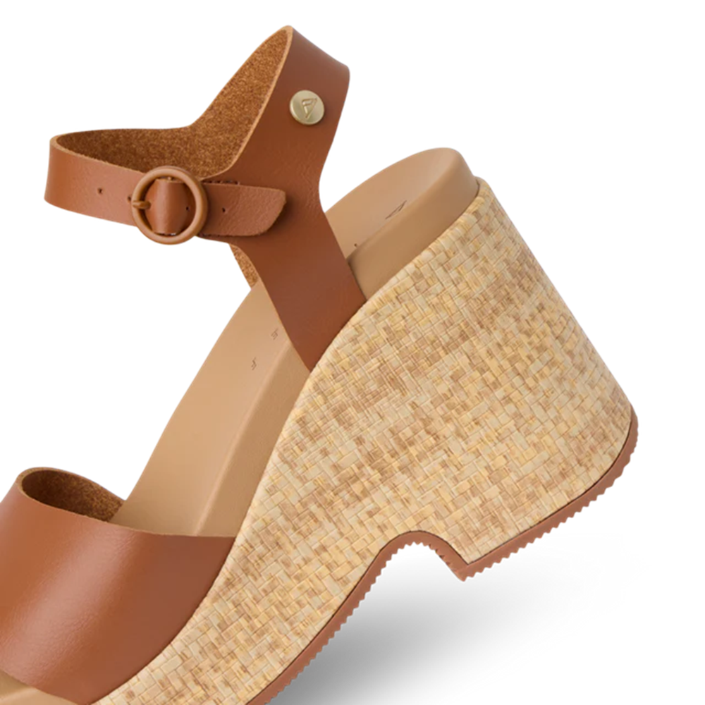 Reef Sunset Sayulita Leather Brown Women's Sandal