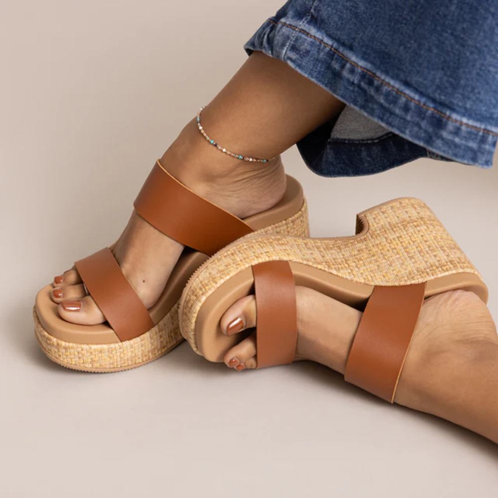 Reef Sunset Ibiza Leather Brown