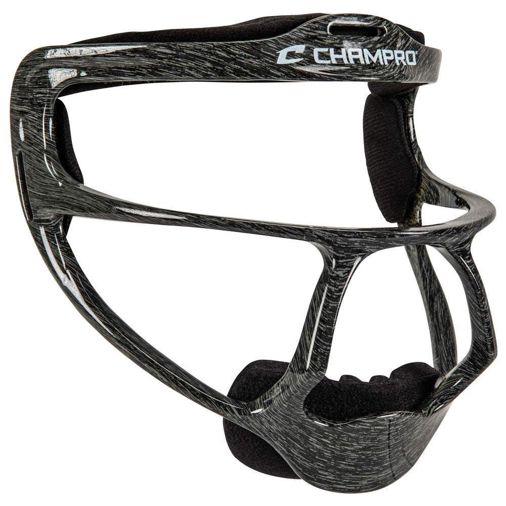 Champro Rampage Youth Softball Fielder's Facemask - Heather Black