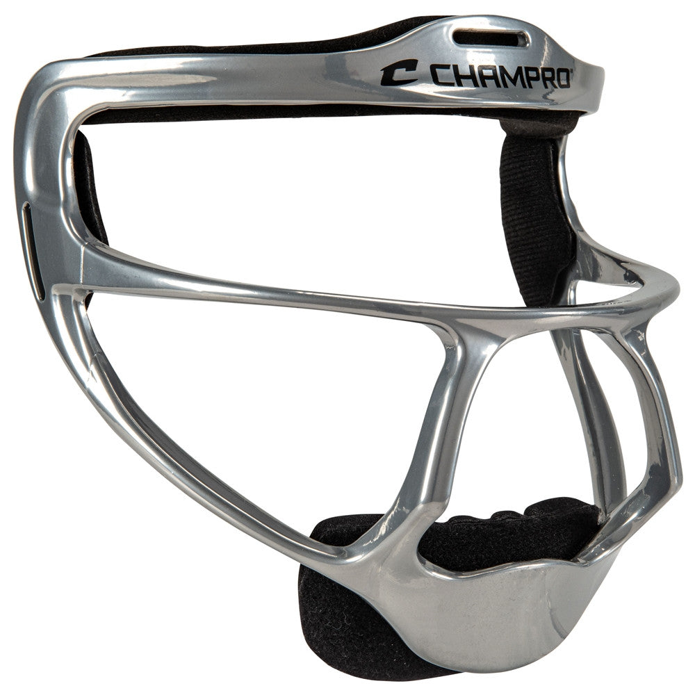 Champro Rampage Youth Softball Fielder's Facemask - Silver