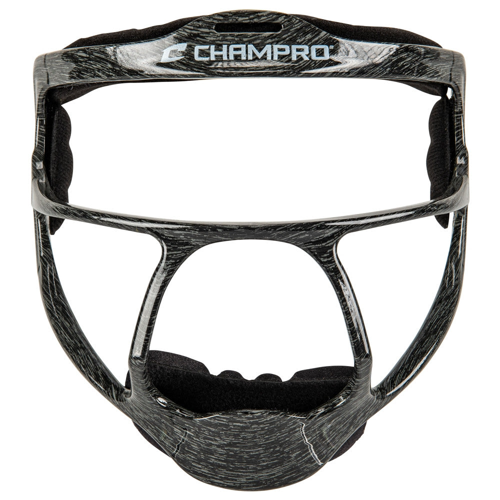 Champro Rampage Youth Softball Fielder's Facemask - Heather Black