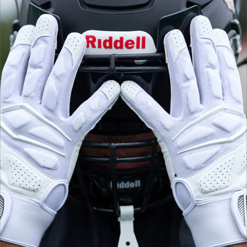 Cutters Force 5.0 Lineman Gloves - White