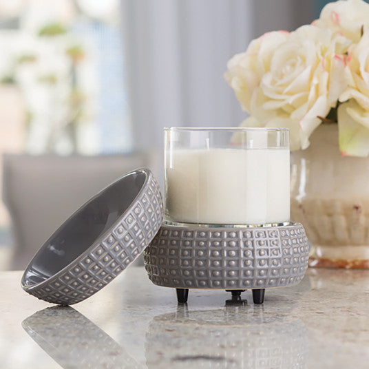 Candle Warmers Etc. Slate 2-In-1 Classic Fragrance Warmer