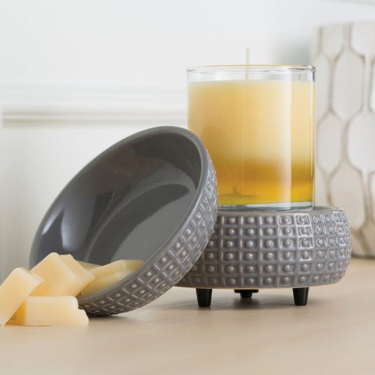 Candle Warmers Etc. Slate 2-In-1 Classic Fragrance Warmer