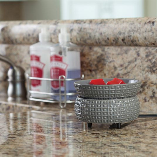 Candle Warmers Etc. Slate 2-In-1 Classic Fragrance Warmer