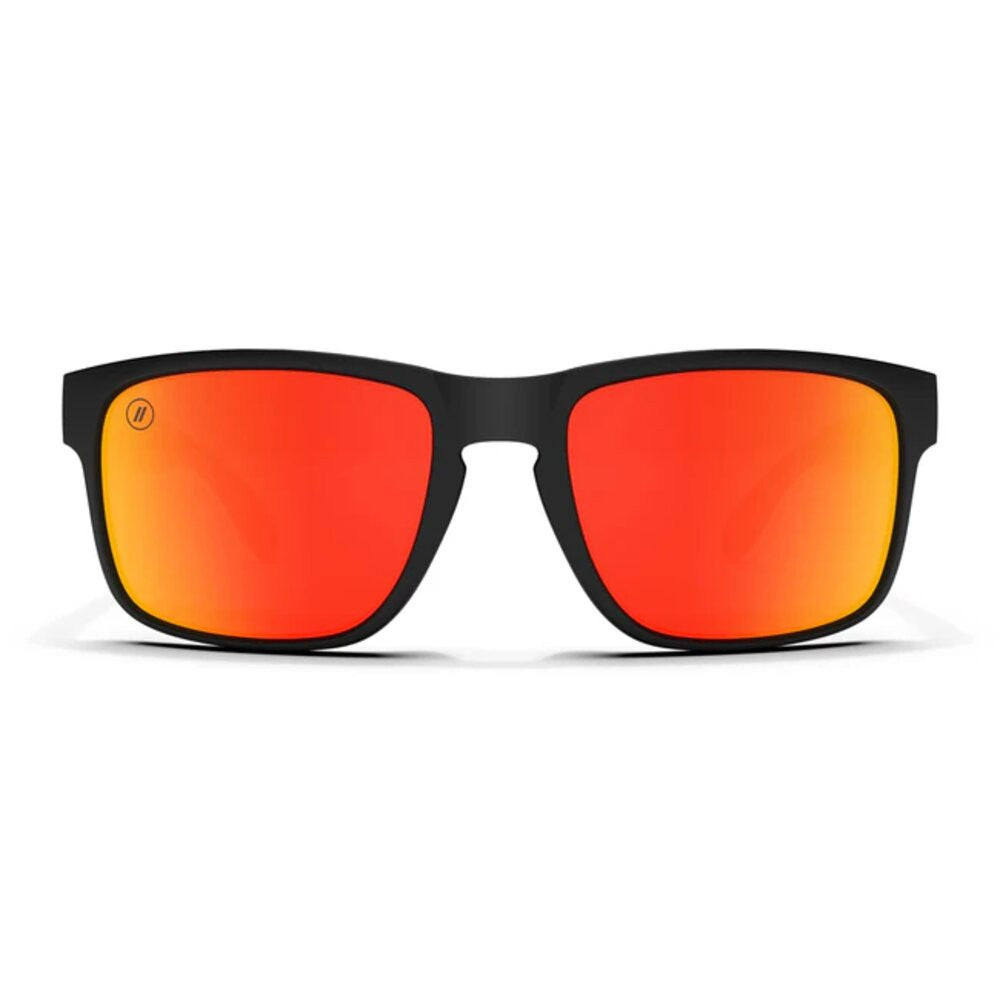 Blenders Canyon Red Strike Polarized Sunglasses – Black /Red Mirrored