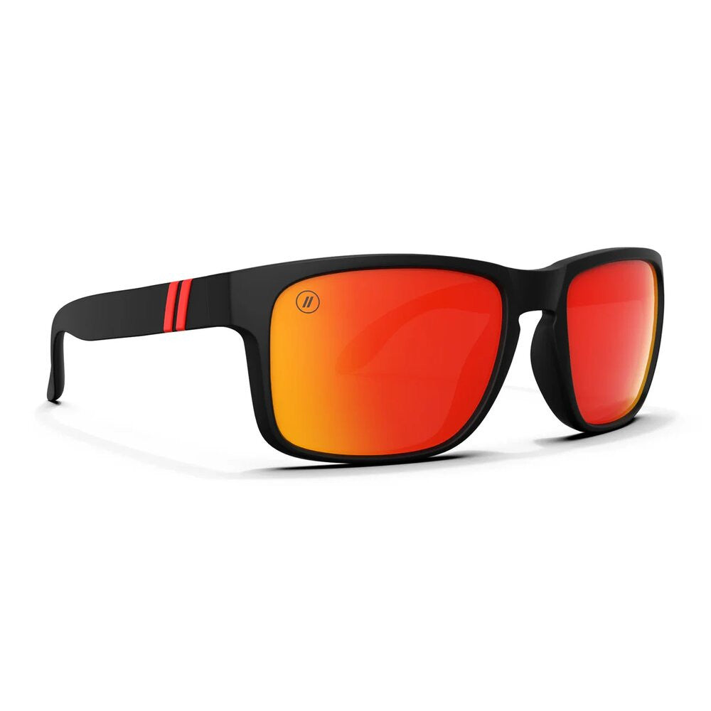 Blenders Canyon Red Strike Polarized Sunglasses – Black /Red Mirrored