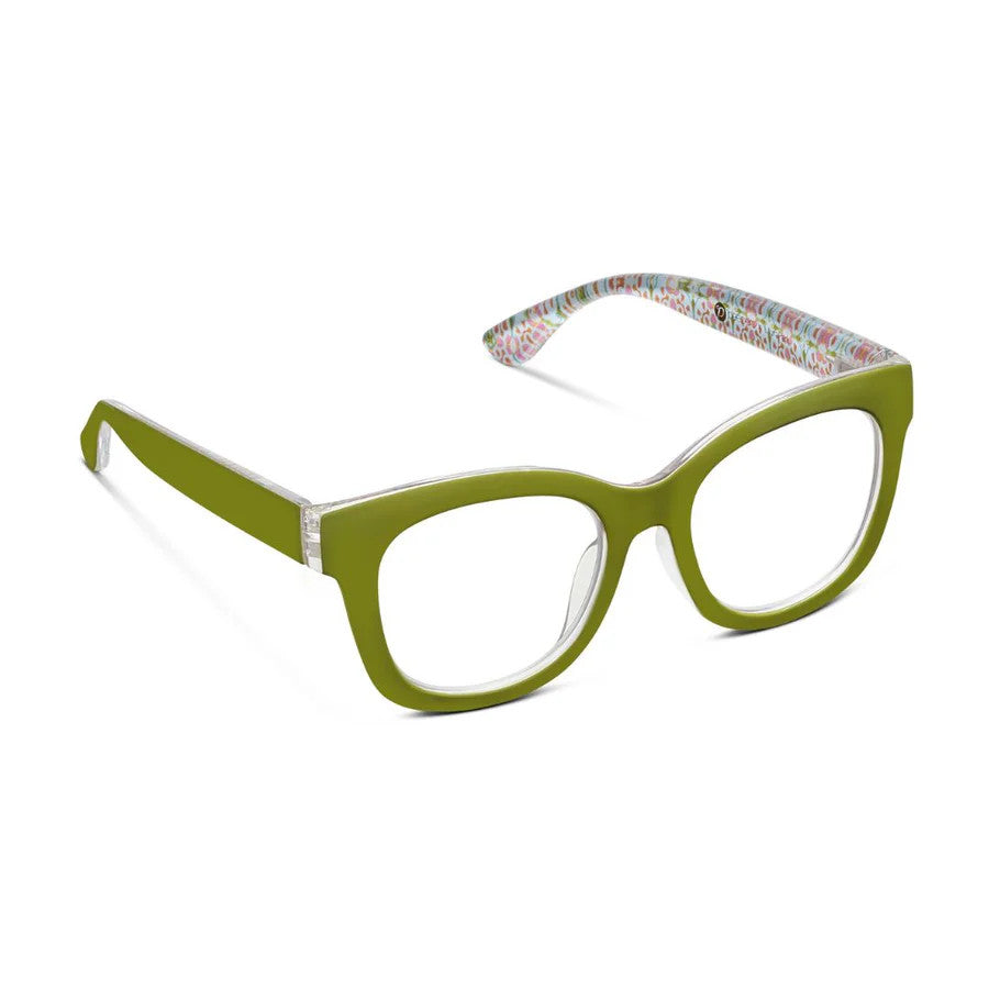 Peepers Center Stage Green Gasparilla Reading Glasses