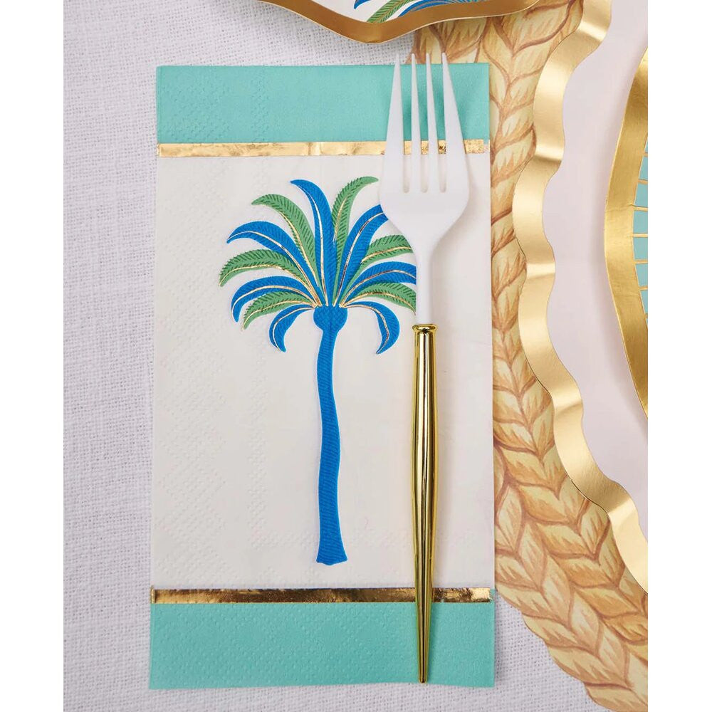 Sophistiplate Preppy Palm Guest Towels - 20 Pack