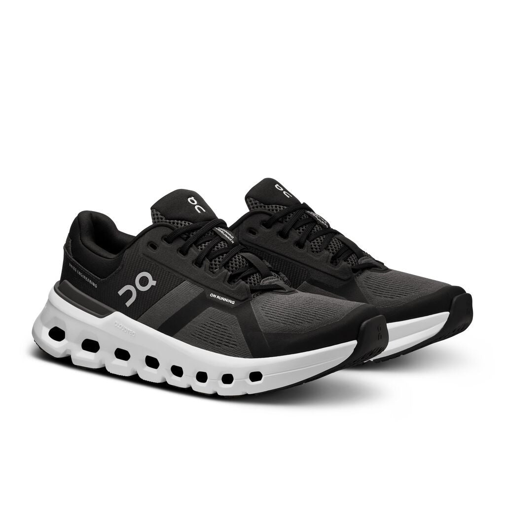 On Women's Cloudrunner 2 Running Shoes - Eclipse/Black