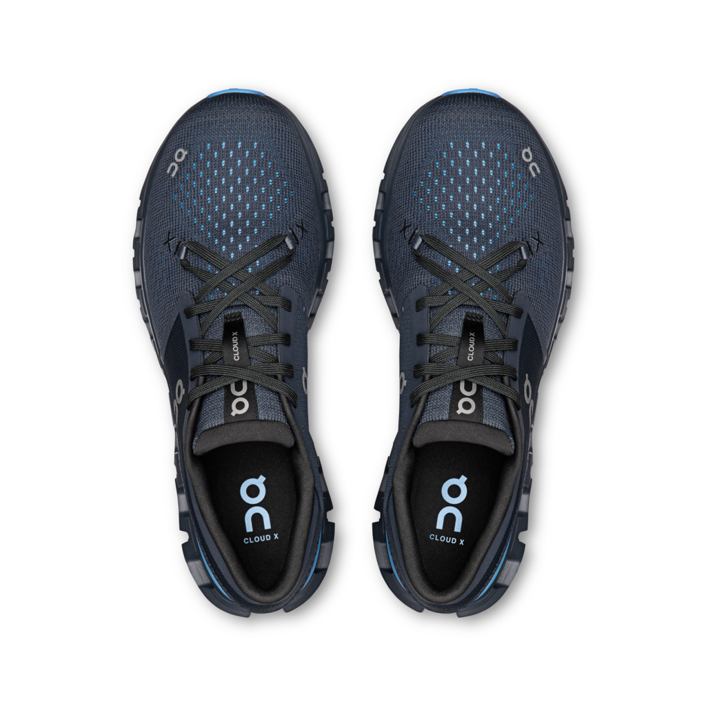 On Men's Cloud X 4 - Navy/Gourami