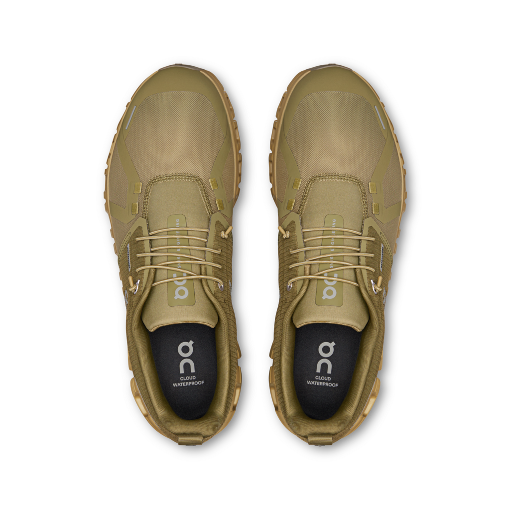 On Running Cloud 6 Waterproof Men’s Shoe - Olive/Safari