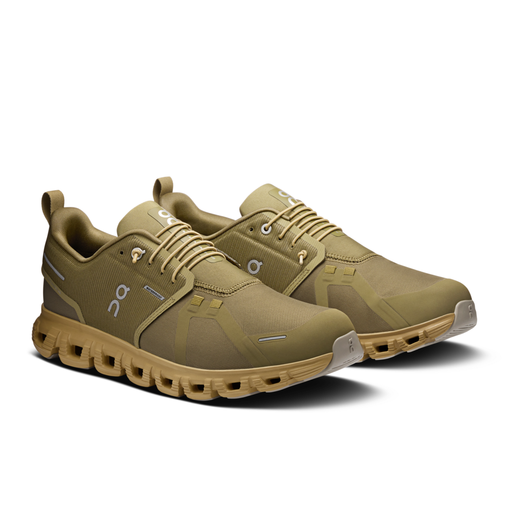 On Running Cloud 6 Waterproof Men’s Shoe - Olive/Safari