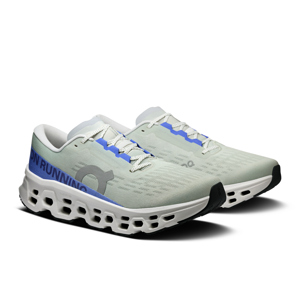 On Running Cloudmonster 3 Men's Running Shoes - Iceberg/Ivory
