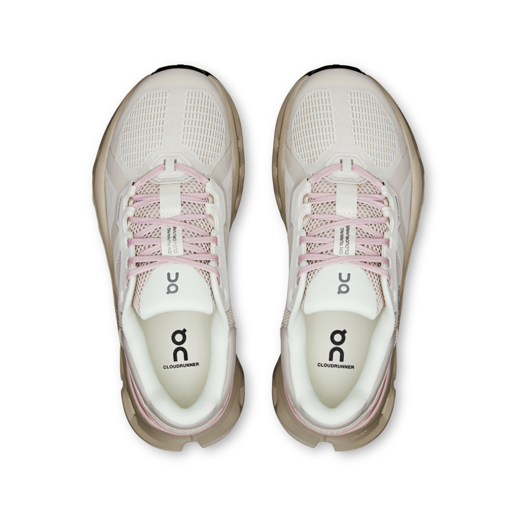 On Women's Cloudrunner 2 Running Shoes - Silver/Mauve