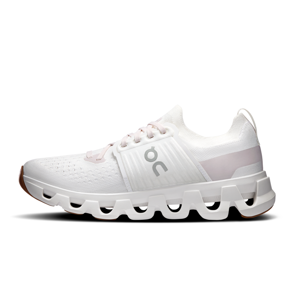 On Women's Cloudswift 4 Running Shoes - White/Lily