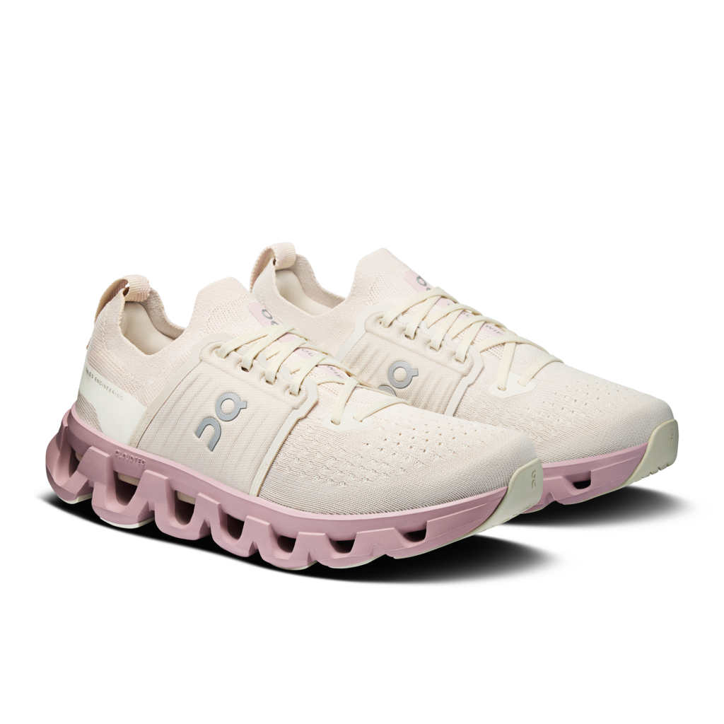 On Women's Cloudswift 4 Running Shoes - Pearl/Mauve