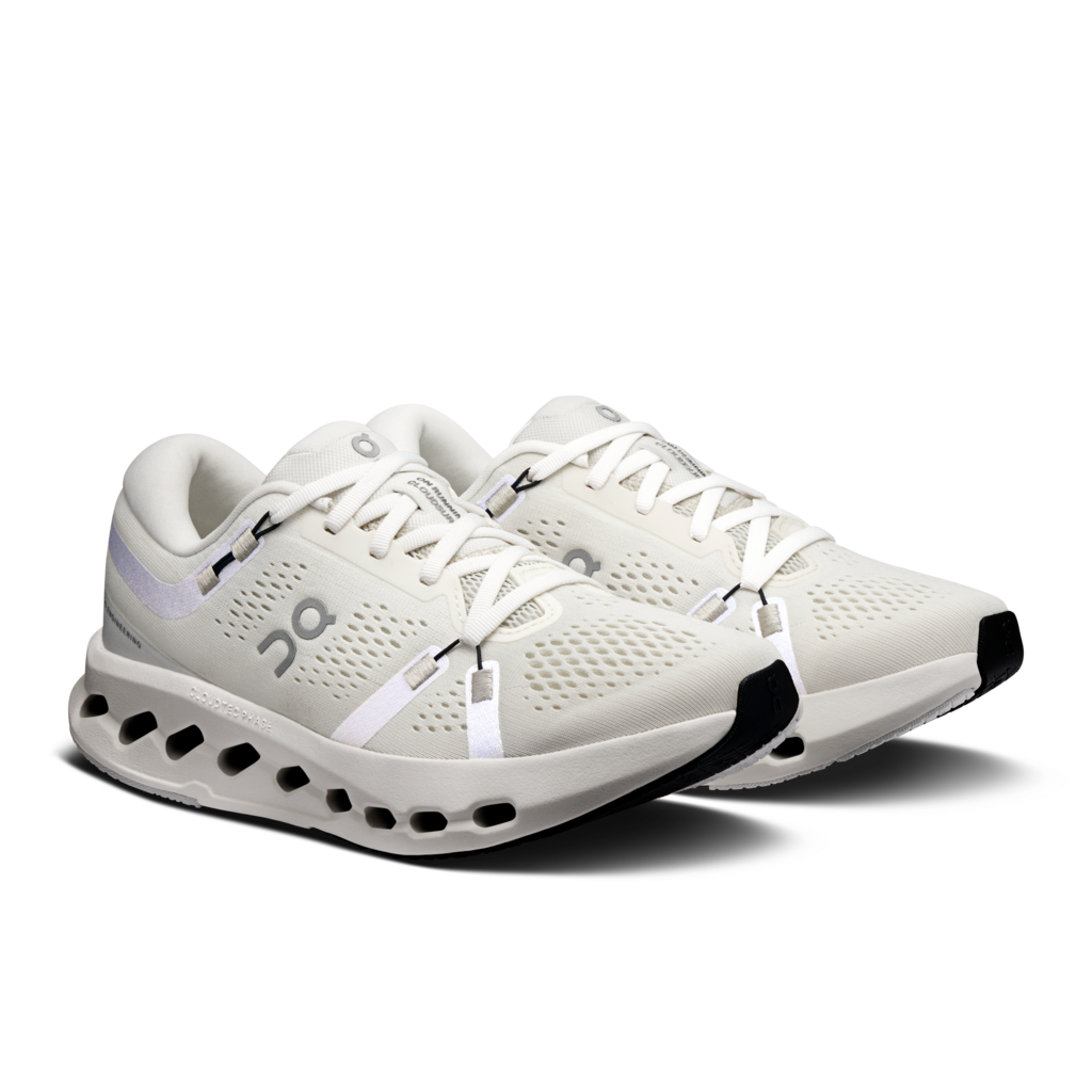 On Cloudsurfer 2 Wide Women’s Running Shoe - Ivory/Ivory
