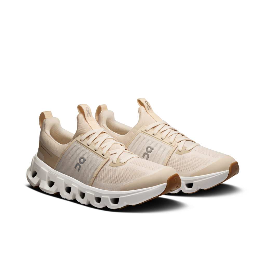 On Cloudswift Youth Running Shoes - Sand/Sand