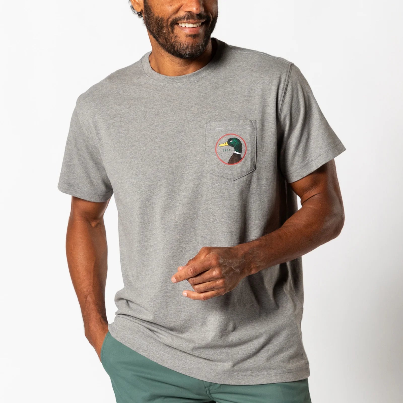 Duck Head Logo Short Sleeve T-Shirt