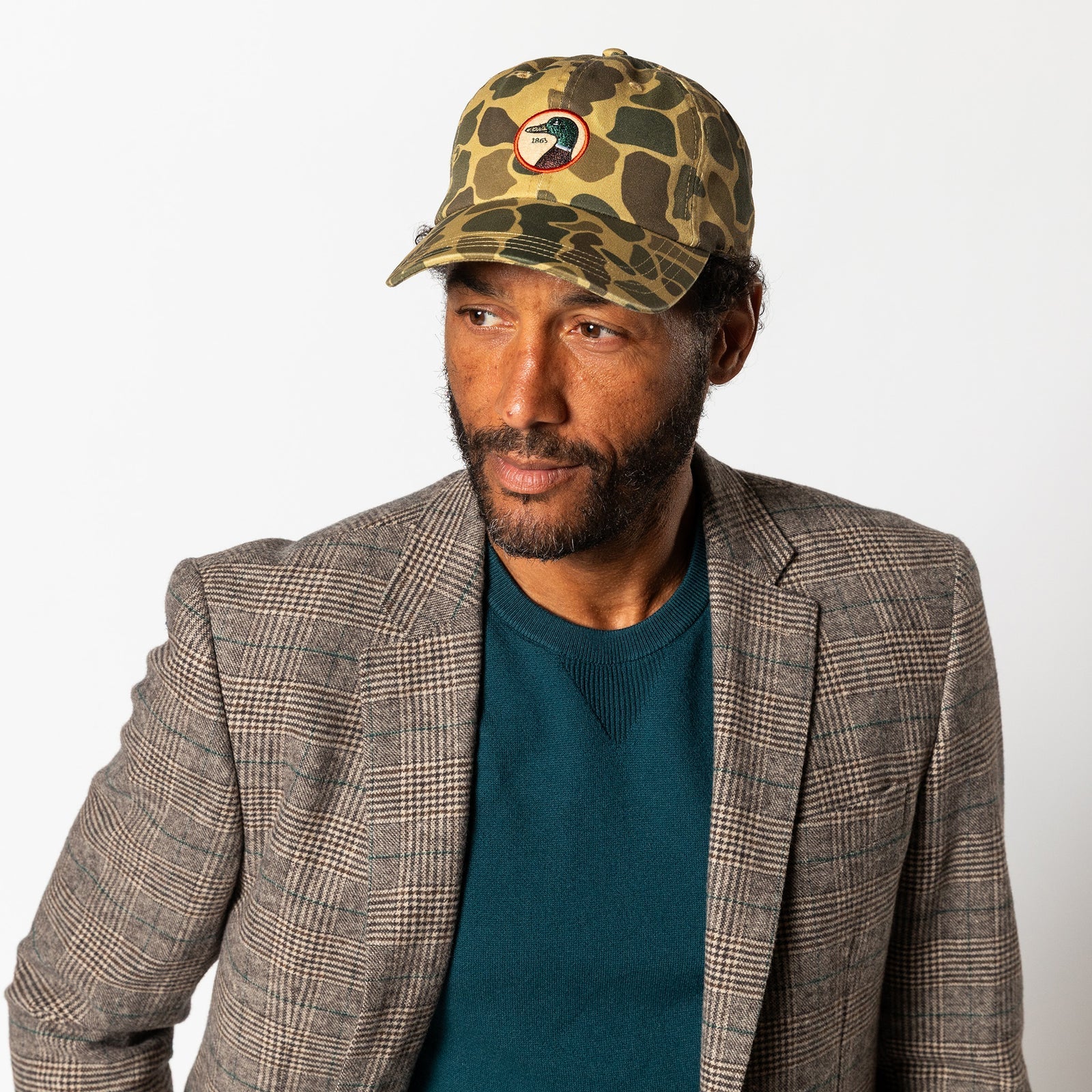 Duck Head Circle Patch Twill Hat