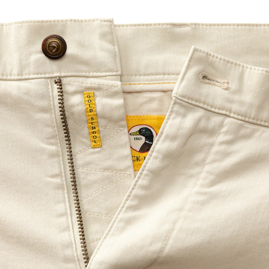 Duck Head 5" Gold School Chino Short - Stone