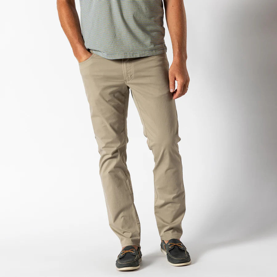 Duck Head Men's Shoreline Five-Pocket Pants - Khaki