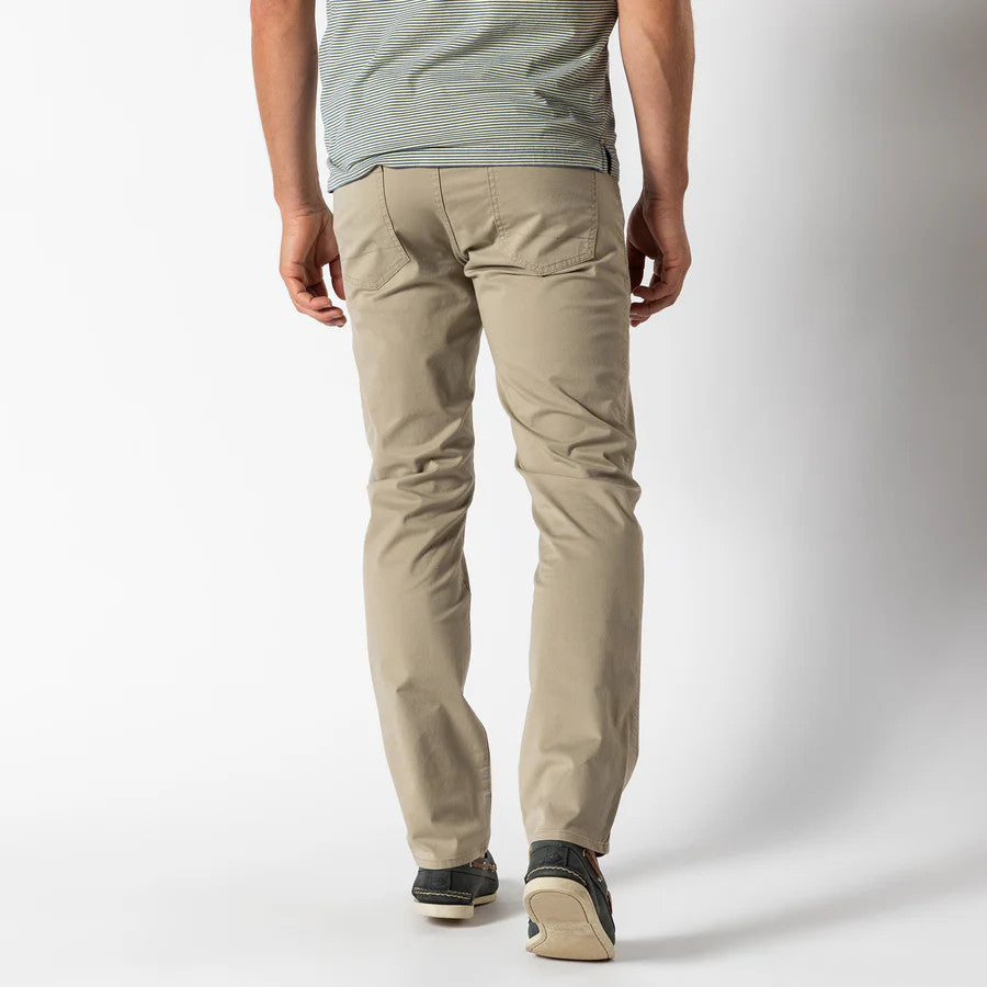 Duck Head Men's Shoreline Five-Pocket Pants - Khaki