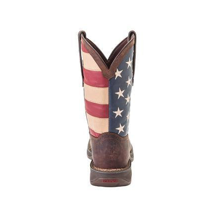 Durango Patriotic Pull on Western Flag Boots