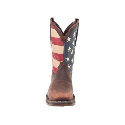 Durango Patriotic Pull on Western Flag Boots