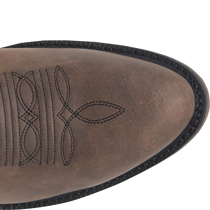 Double-H Men's Tascosa Western Boot - Dark Brown