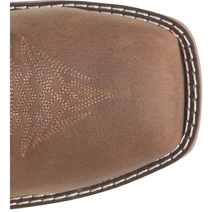 Double H Men's Serpentine Comp Toe Western Boot - Black