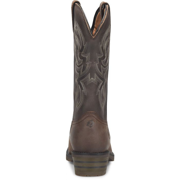 Double-H Men's Tascosa Western Boot - Dark Brown