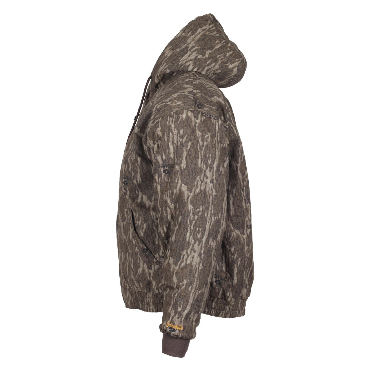 Gamehide Men's Lock Down Jacket - Mossy Oak New Bottomland