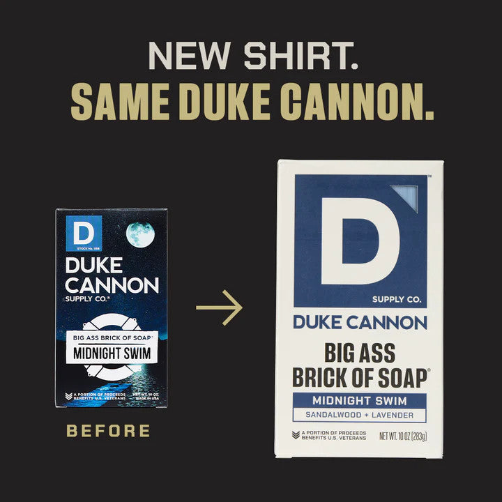 Duke Cannon Big Ass Brick of Soap - Midnight Swim