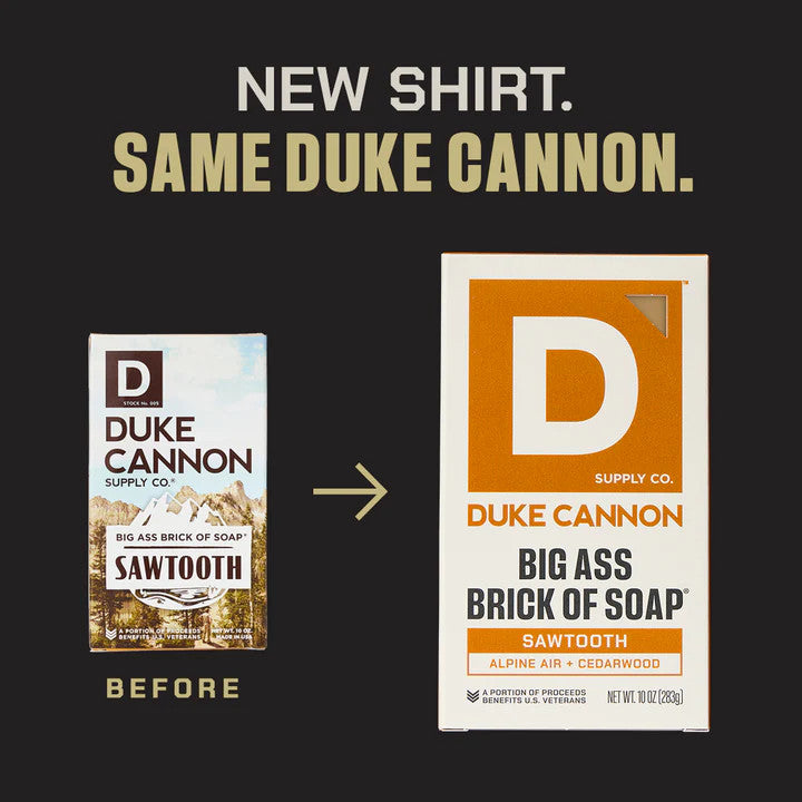 Duke Cannon Big Ass Brick of Soap - Sawtooth