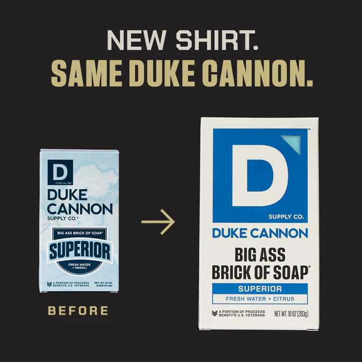 Duke Cannon Big Ass Brick of Soap - Superior