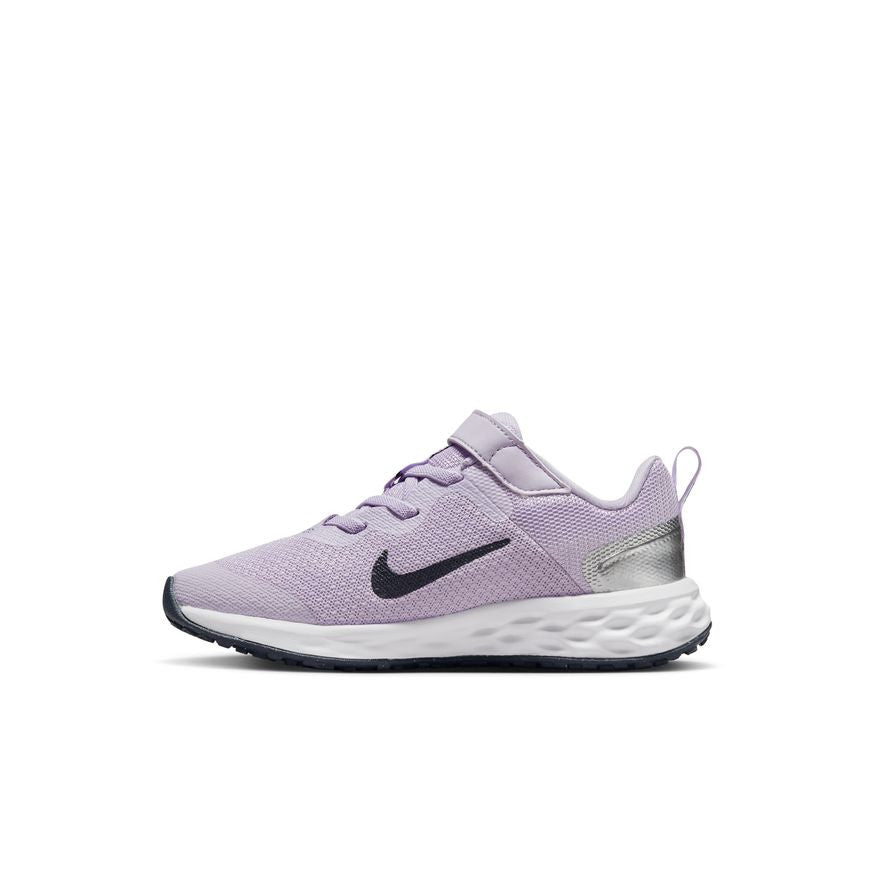 Nike Little Kids' Revolution 6 Shoes- Violet Frost/ Thunder Blue