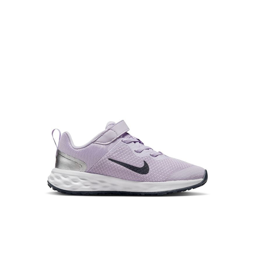Nike Little Kids' Revolution 6 Shoes- Violet Frost/ Thunder Blue