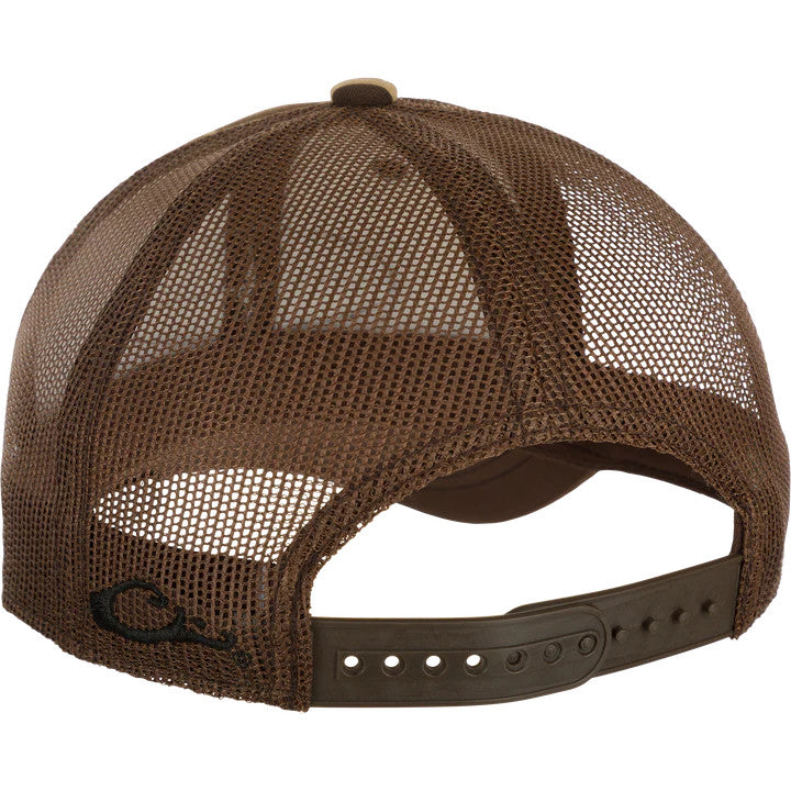 Drake Oval Logo Foam Front Ball Cap - Old School