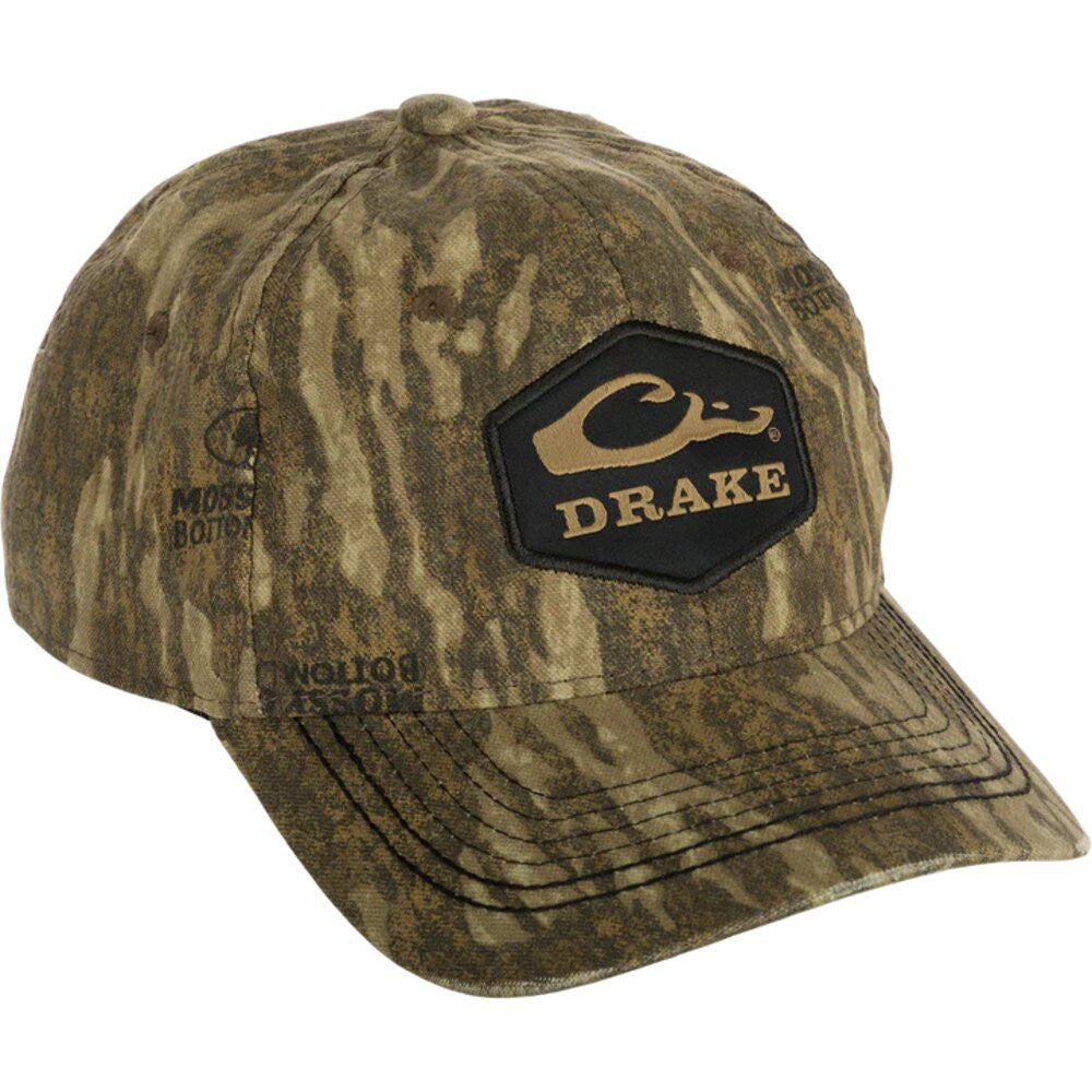 Drake Waterfowl Women's Camo Ponytail Cap - Bottomland