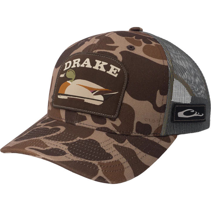 Drake Men's Drake Mallard Decoy Mesh Back Cap - Old School
